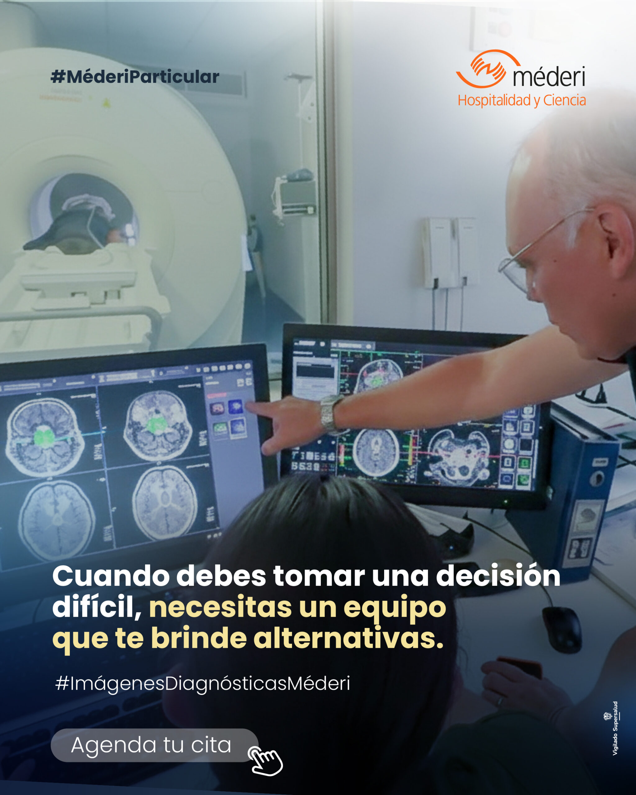 Imagenes Diagnosticas Méderi #ImagenesDiagnosticasMéderi Cuando debes tomar una decisión dificil, necesitas un equipo que te brinde alternativas.