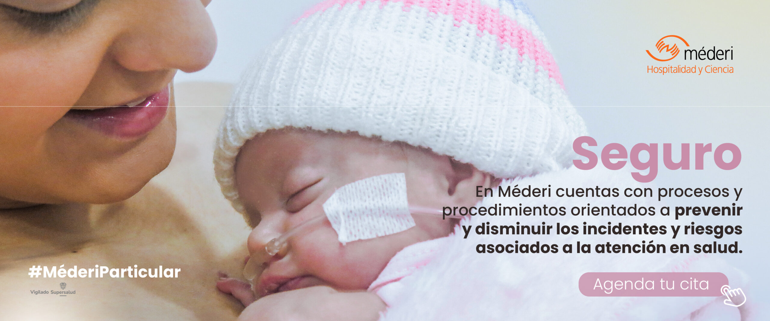 Méderi Seguro. Méderi Seguro. En Méderi cuentas con procesos y procedimientos orientados a prevenir y disminuir los incidentes y riesgos asociados a la atención en salud.