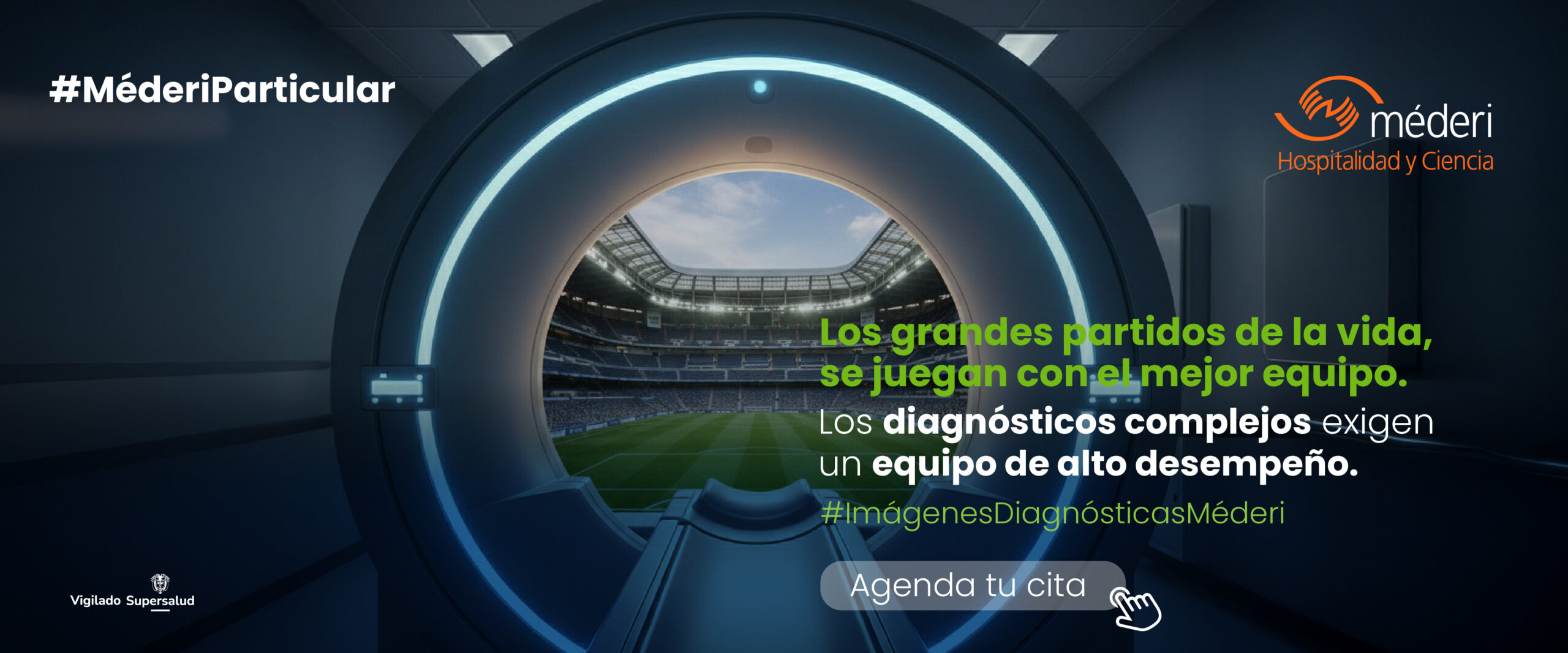 Imagenes Diagnosticas Méderi Los grandes partidos de la vida se juegan con el mejor equipo. Los diagnósticos complejos exigen un equipo de alto desempeño.