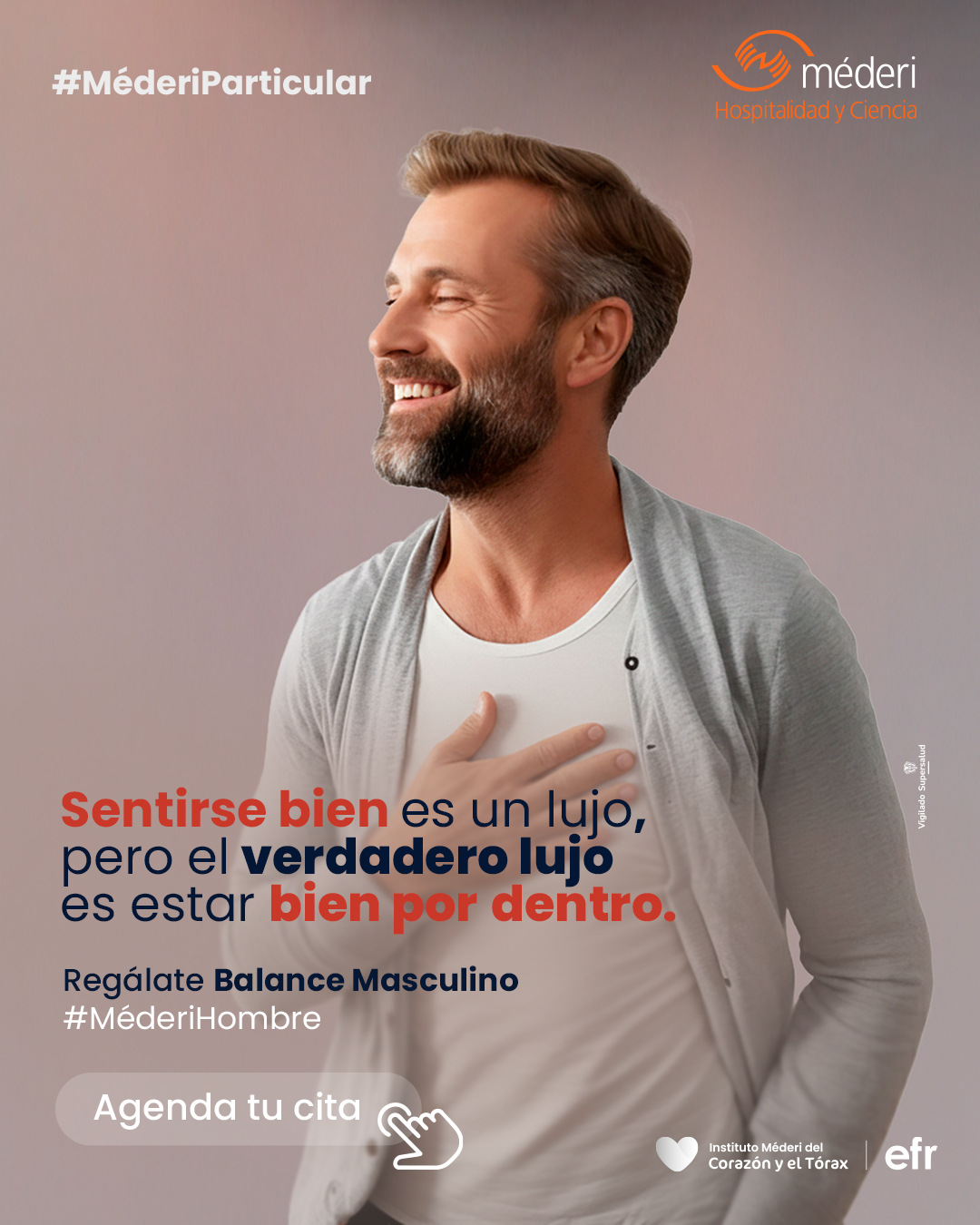 Balance Masculino Móvil Méderi Particular #MéderiHombre - Chequeo médico preventivo y evaluación de salud masculina en Bogotá