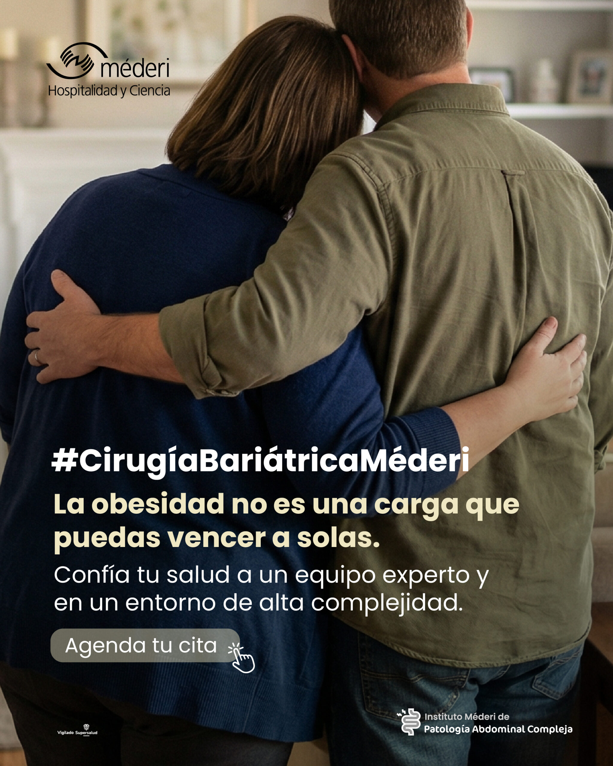 Apoyo Intagral Obesidad - Méderi Supera la obesidad con el respaldo de especialistas en cirugía bariátrica del Hospital Méderi.
