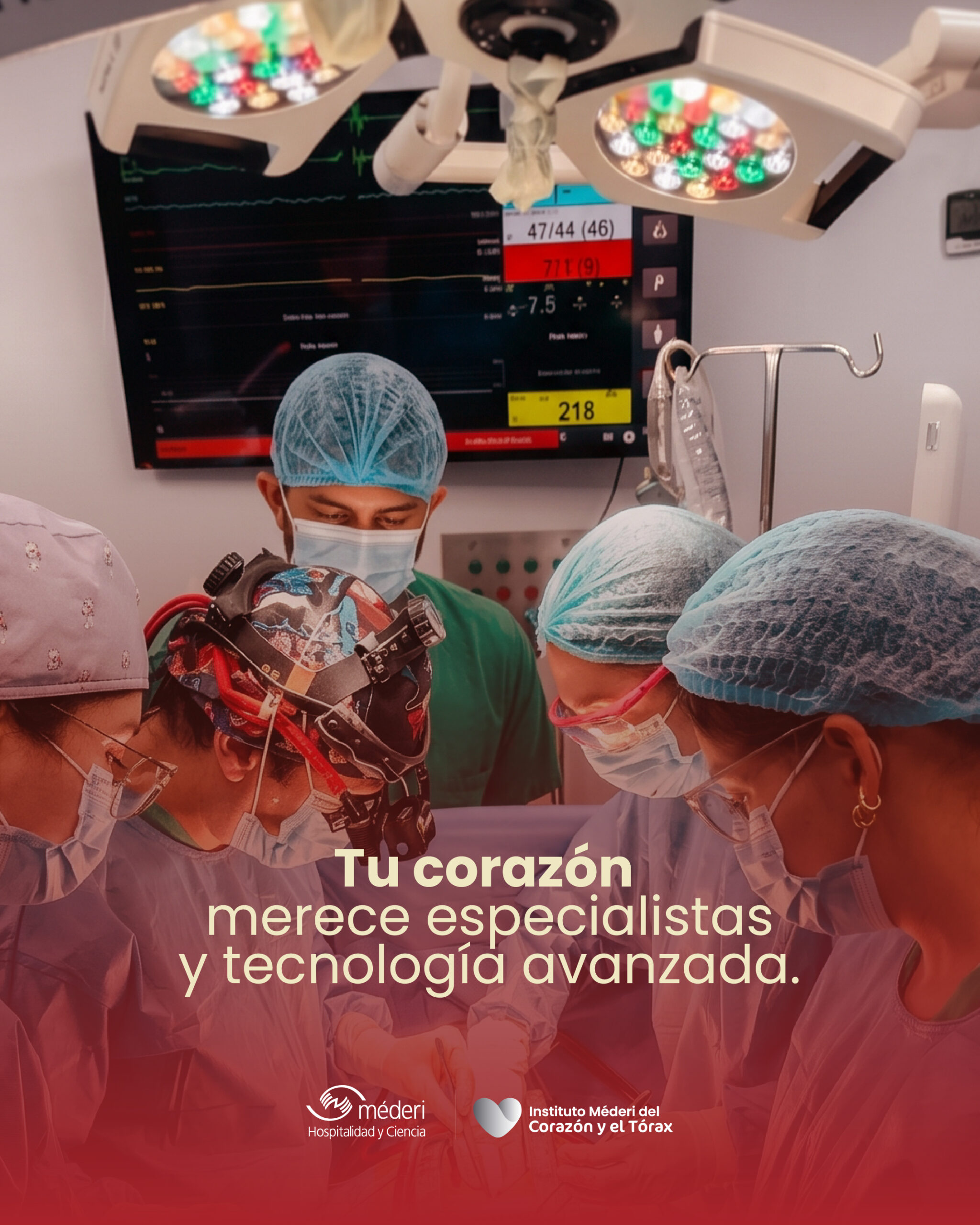 Equipo de profesionales del Instituto Méderi en atención de alta complejidad con respaldo de tecnología médica avanzada.