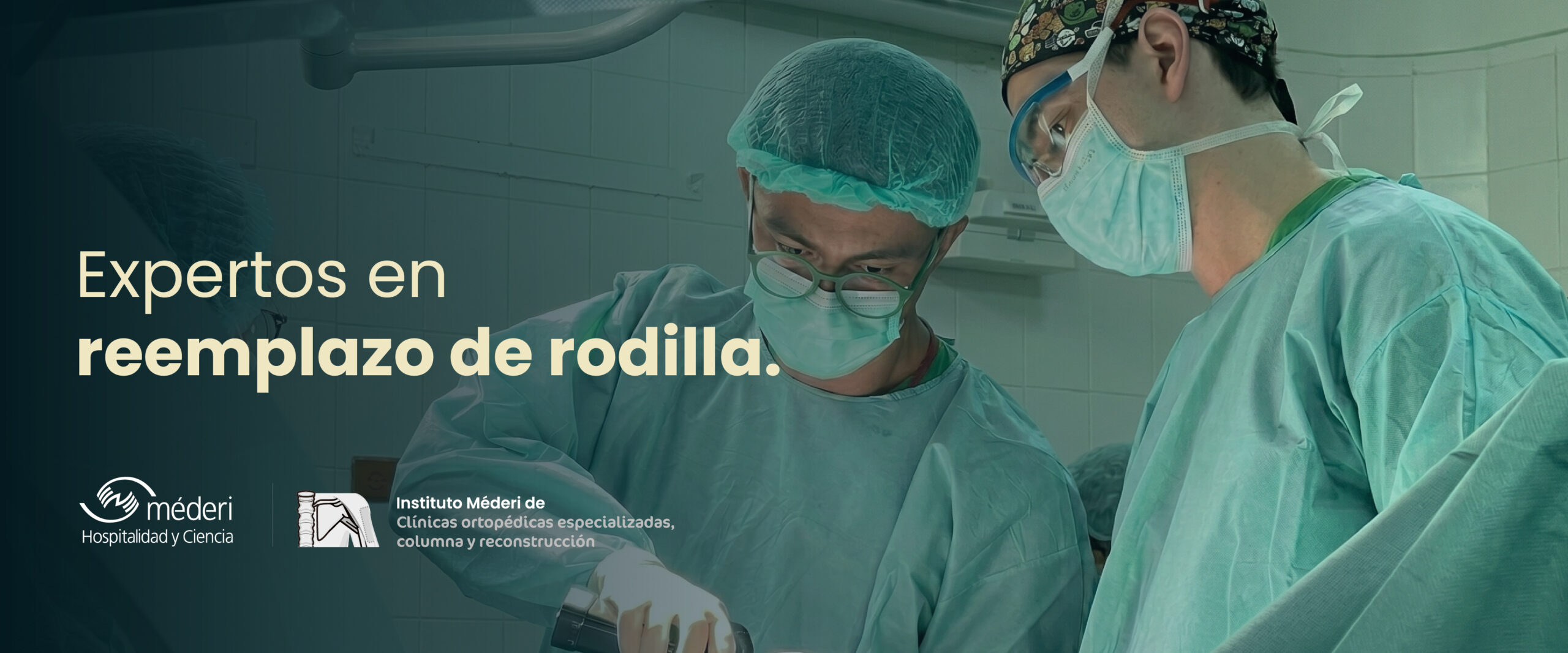 Especialistas del Instituto Méderi en atención médica de alta complejidad para la movilidad y salud articular.